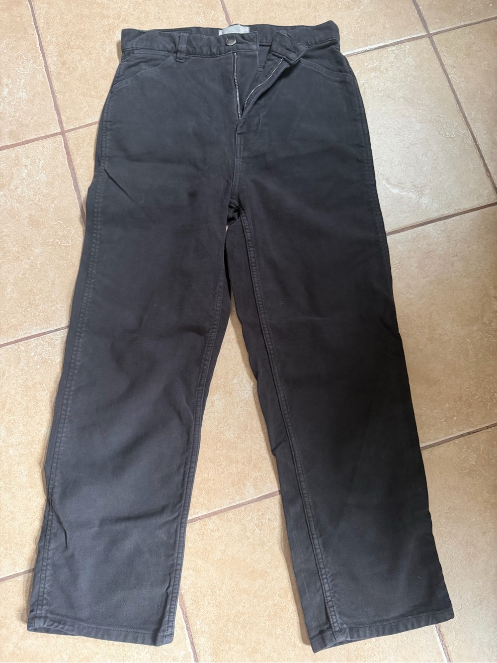Everlane Black Straight-Leg Chinos